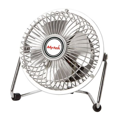 Mytek Ventilador de Mesa/Escritorio Metalico de 4 Pulgadas