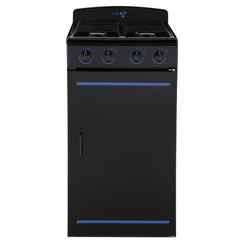 Estufa a Gas con Gabinete 51 cm Negra IEM