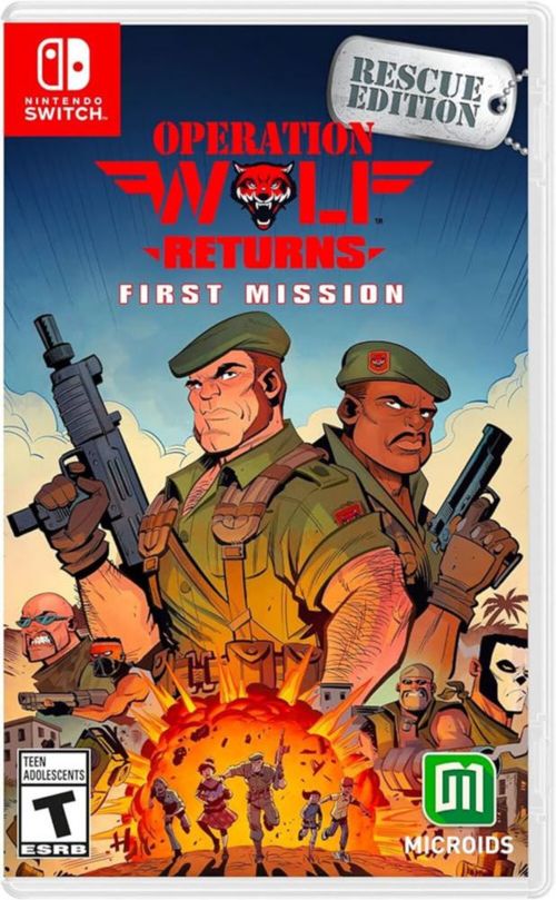 Operation Wolf Returns: First Mission - Day 1 Edition - Nintendo Switch