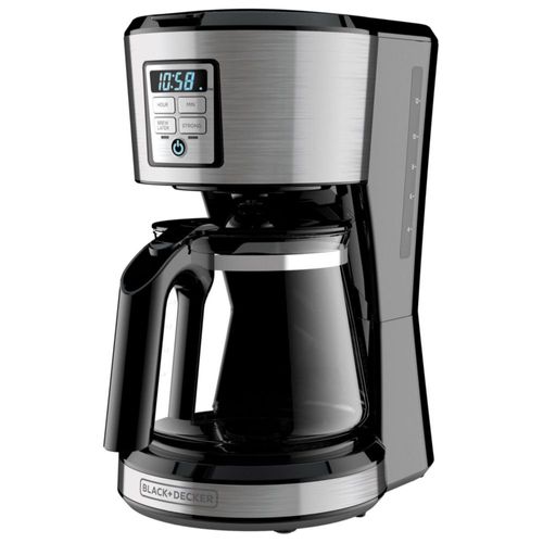 Cafetera Digital B+D Vortex Programable de 12 Tazas