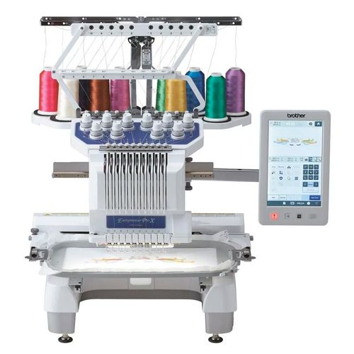 Máquina Bordadora Electrónica Semi Industrial De 10 Agujas Brother Pro X PR1055X