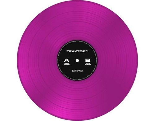 Native Instruments Traktor Control Vinyl Neon Pink