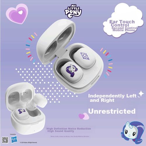 Audífonos MY LITTLE PONY T06 Blancos
