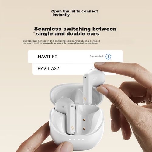 Audífonos Havit E9 In-Ear Blancos
