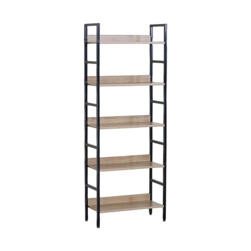 Ilios Innova | Librero Organizador 5 Estantes con Estructura Metálica