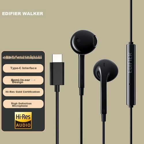 Audífonos EDIFIER H180Plus USB-C Negro