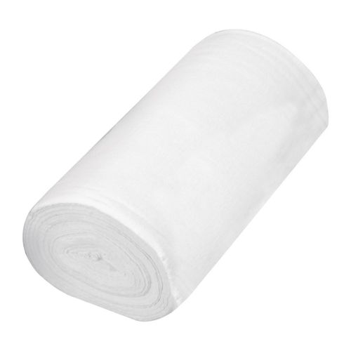 Rollo 50m de franela blanca de algodon