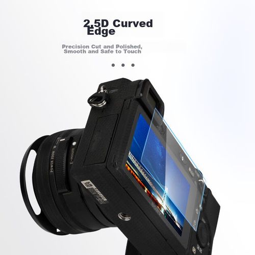 Protector de Pantalla Vidrio Templado JJC para Cámara Sony ZV-E10, ZV-1F, FX3