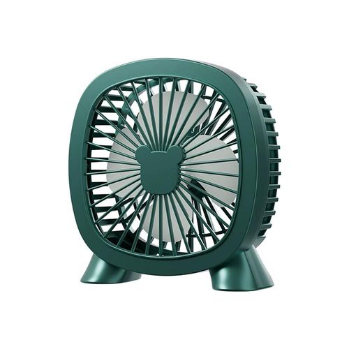 Pequeño ventilador portátil súper silencioso USB plegable con ventilador de refrigeración portátil duradero estudiante，HOGAWAY