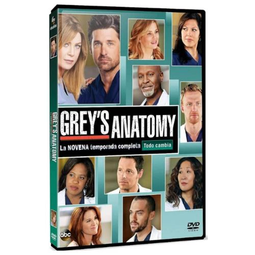 Grey's Anatomy Novena Temporada Serie de televisión en DVD