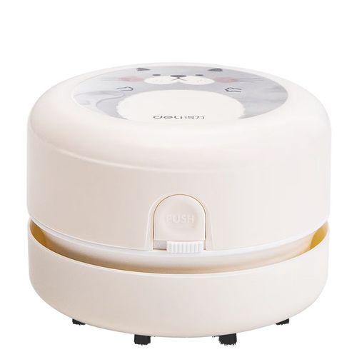 Aspiradora De Escritorio Deli Diseño Blanco Funciona Con Baterías