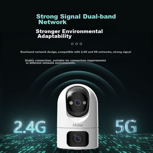 Cámara De Seguridad Haier Hcc-26B541-U1 Dual 5MP 5MP Wifi