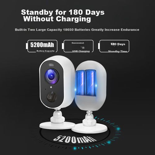 Cámara de seguridad Luowice WiFi 4G 3MP