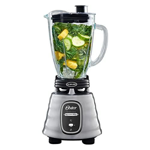OZER Licuadora Clásica Reversible Plata