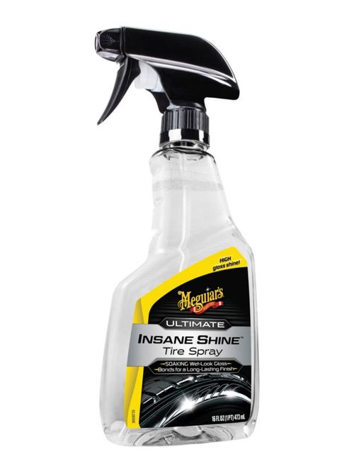 Meguiar's, Ultimate Insane Shine Limpiador de Ruedas y Neumáticos, G250816, 16oz.