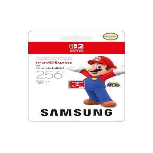 Memoria microSD Express Samsung de 256 GB – Nintendo Switch 2