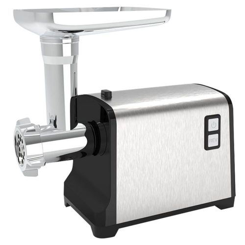 DEUS KITCHEN Picadora de carne eléctrica de acero inoxidable. Uso fácil y rápido.