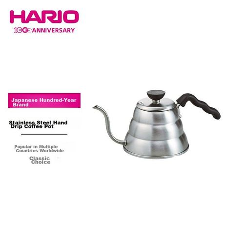 Hervidor de Acero Inoxidable HARIO 700ml Pico Fino