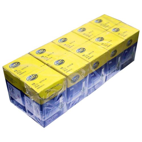 FOCO (H4) 10 PIEZAS 12V 60/55W 3 PATAS HELLA