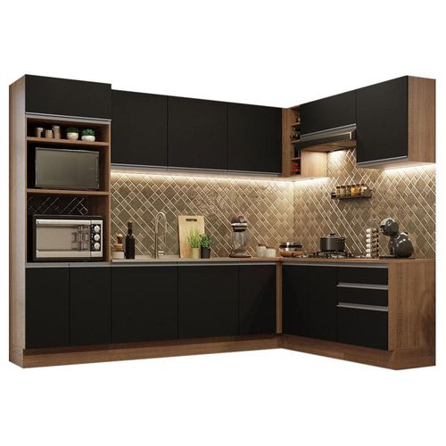 Cocina Modular Glamy 479 cm MN Madesa