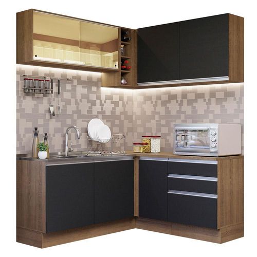 Cocina Modular Glamy 329 cm MN Madesa