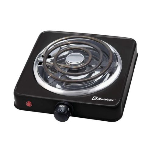 Parrilla Eléctrica Koblenz PEKM-1000 1 Quemador Espiral Negra