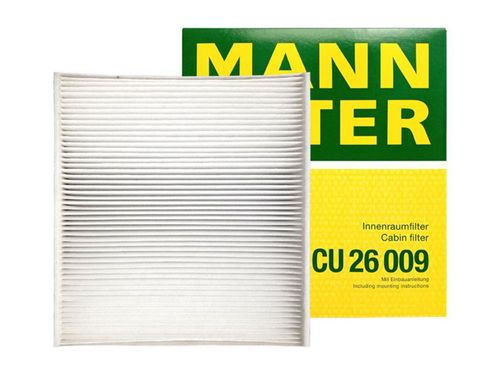 Filtro de cabina compatible con múltiples modelos de Audi, SEAT y Volkswagen. Con medidas de 235x254x32 mm