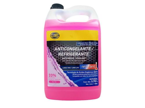 Anticongelante Rosa 3.785L Hella 33%