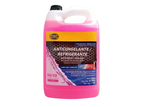 Anticongelante Rosa 3.78L Hella 50%