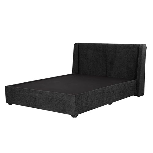 Cabecera Individual Dicasa Milan + Base Cama Negro CDZ