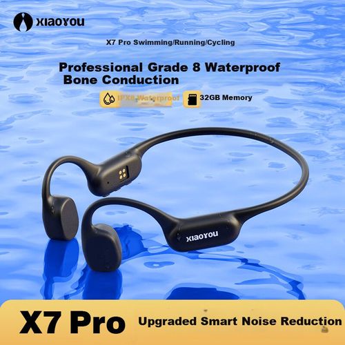 Audífonos Inalámbricos Xiaoyou X7 Pro Bluetooth Conducción Ósea Negro A Prueba De Agua