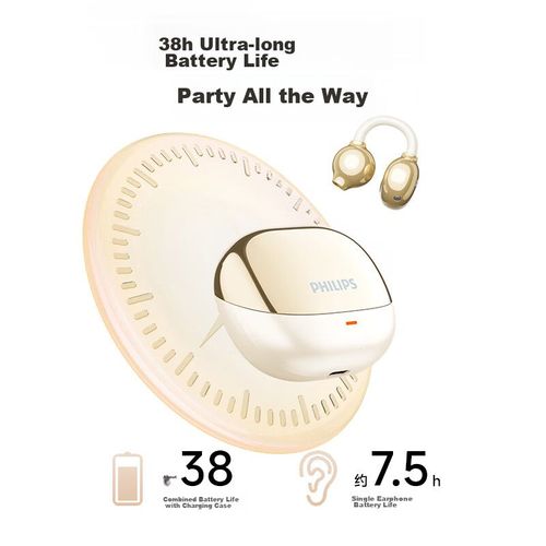 Audífonos Inalámbricos Philips Tat3469 Blanco Conducción Ósea