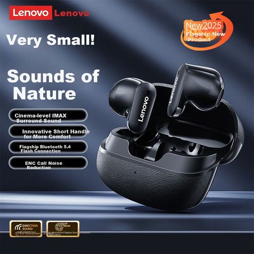 Audífonos Inalámbricos Lenovo Ea150 Negro