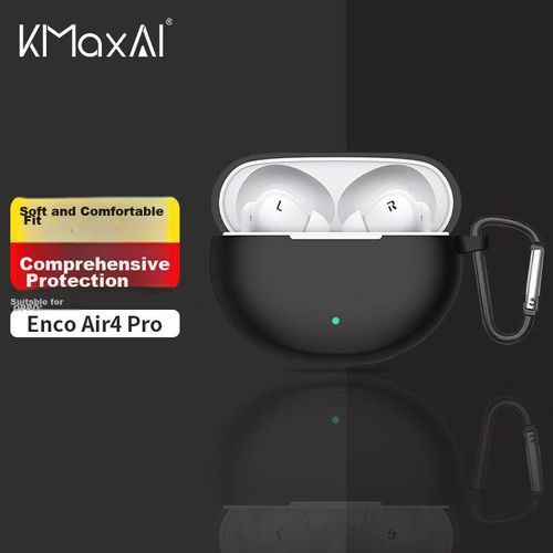 Funda Kmaxai Oppo Enco X3/Air4 Pro Silicona Negra