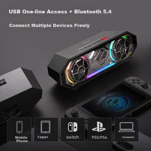 Bocina Edifier Hecate G2500 Gris Cósmico Bluetooth 5.4 Resistente Al Agua