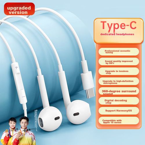 Audífonos Alambricos Witgoer Ej3 Tipo-C Intraauricular