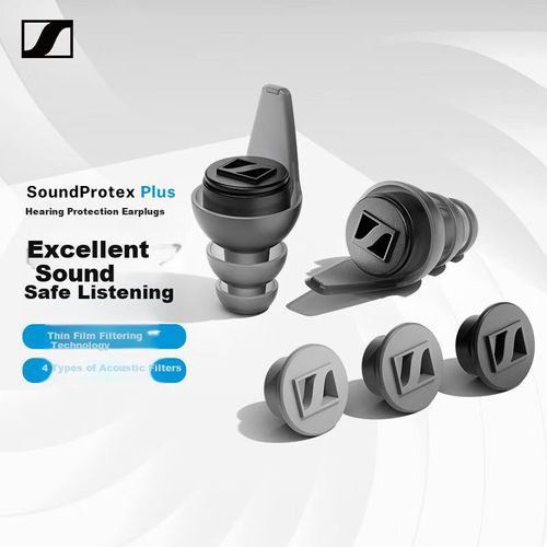 Audífonos Alambricos Sennheiser Soundprotex Plus Protección Auditiva