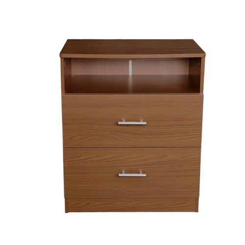 MOBI Buró para Recámara Contemporáneo Bamoa - 2 Cajones