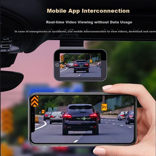 Cámara Para Auto Hp F969W 4K Sensor Sony Control De Voz Inalámbrica