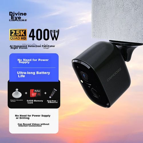Cámara De Seguridad Shenmou Bc22 4Mp Almacenamiento En Nube Y Tarjeta