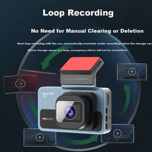 Cámara Para Auto Dvt C15 4K Ultra Hd Dual Frontal Y Trasera