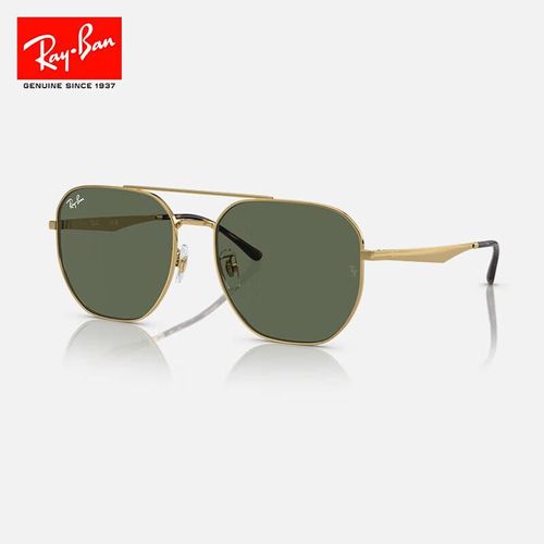 Lentes de Sol RayBan 0RB3724D Doble Puente Unisex Negro