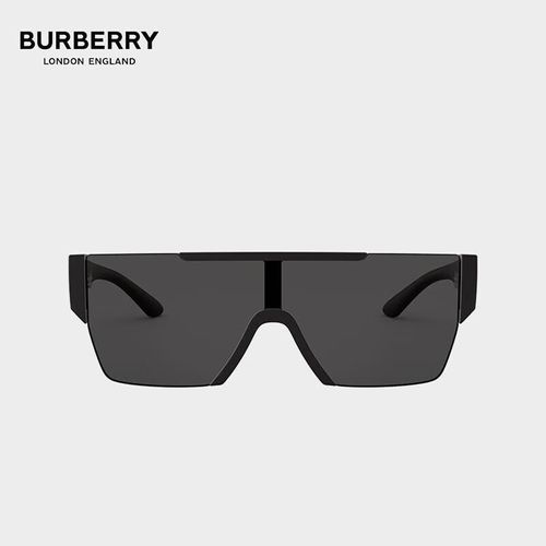 Lentes de Sol BURBERRY 0BE4291 Rectangular Negro Gris Hombre