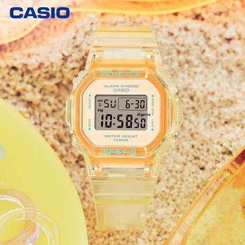 Reloj CASIO BABY-G Digital Deportivo Resistente 100m Mujer Rosa Azul Amarillo