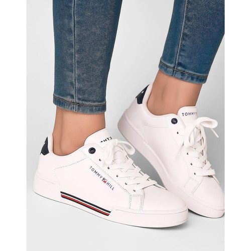 Tenis mujer casual blanco tommy hill 117