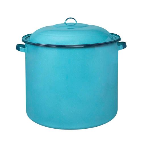 Olla Recta Cinsa Turquesa de Peltre 1 Pz