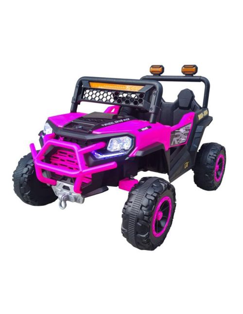 Carro Eléctrico Montable Tipo Rzr Todo Terreno Control Remoto 2,4g