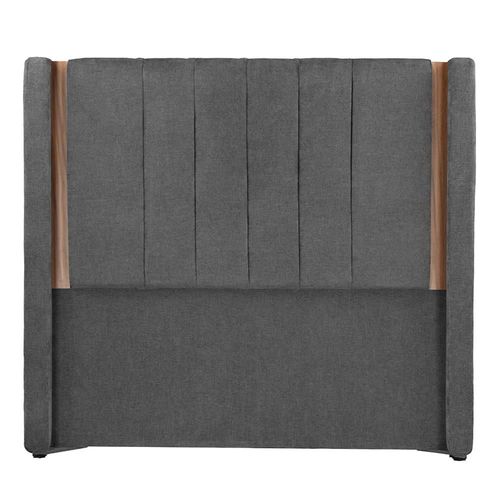 Cabecera Matrimonial Dicasa Linz Gris Oscuro CDZ