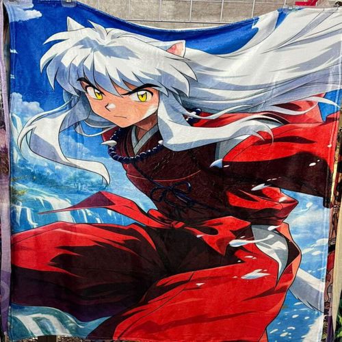 Exclusiva! Cobija Frazada Ultra Suave Inuyasha