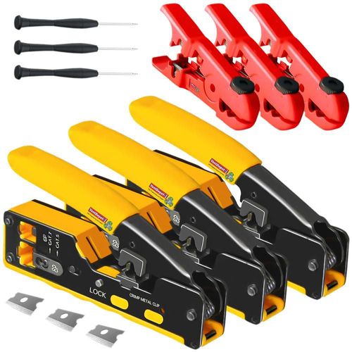 Crimpadoras RJ45 MXLIE-003 LinkExpert Pinzas Ponchadoras